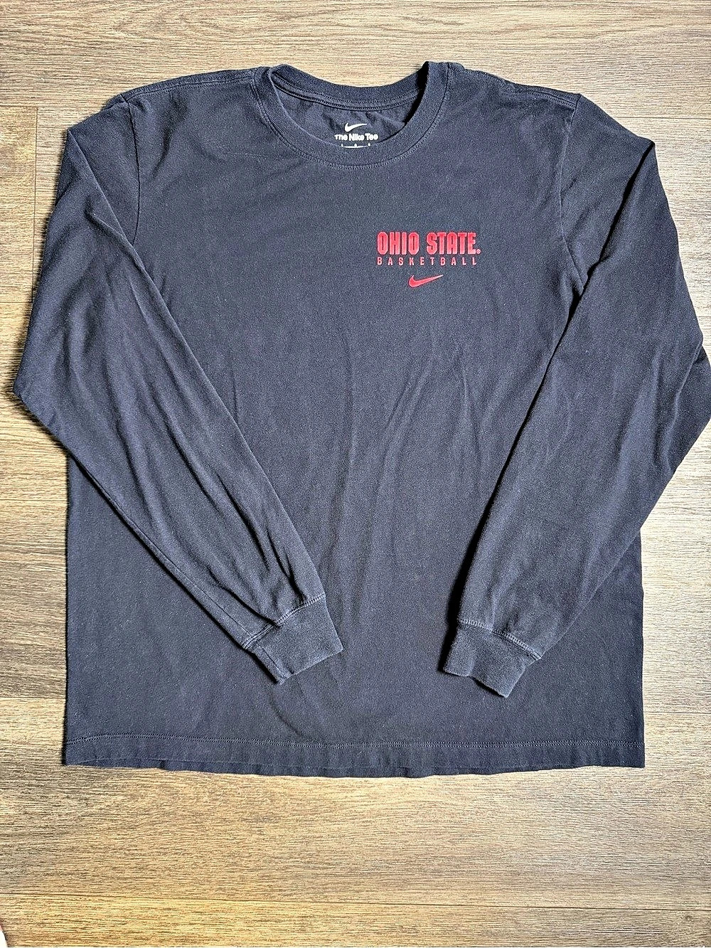 Nike The Nike Tee Ohio State Basketball Long Sleeve Black